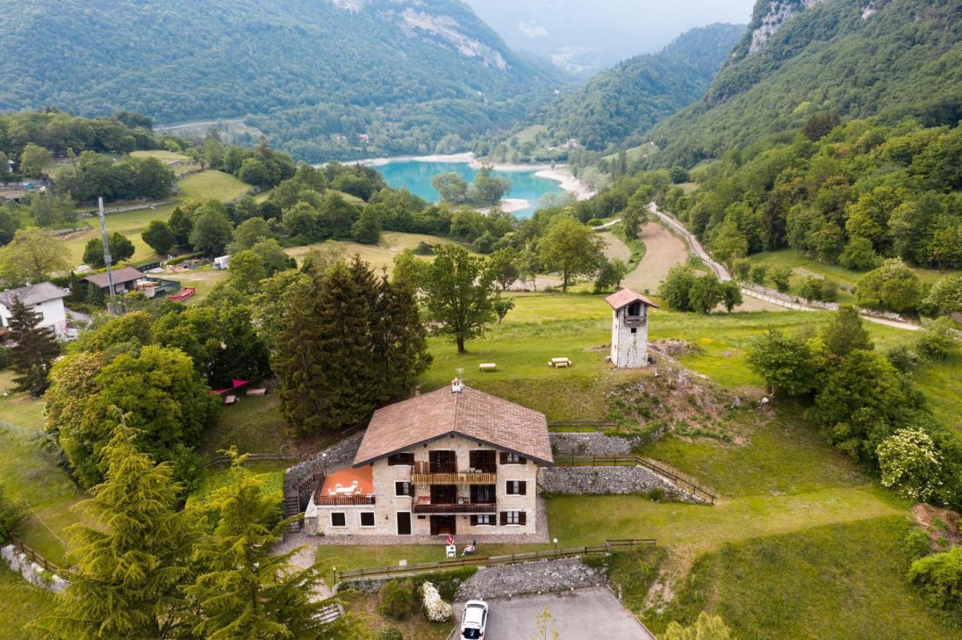 La Rustica Sul Lago Di Tenno Mansarda Extérieur photo